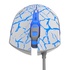 Papírenské zboží - E-blue Mysz Cobra, 2500DPI, optyczna, 6kl., przewodowa USB, biało-niebieska, do gry, e-box