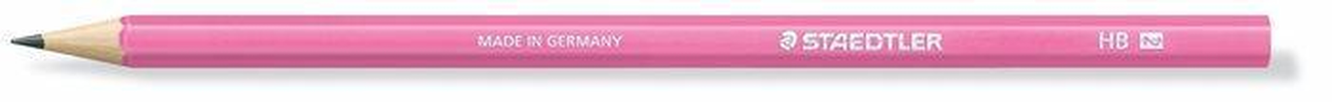 Papírenské zboží - Grafitová tužka "Wopex Neon 180", HB, šestihranná, růžová, STAEDTLER