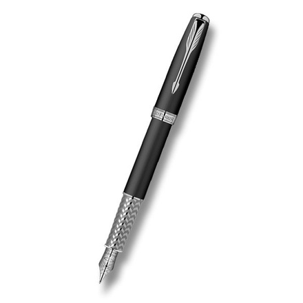 Papírenské zboží - Parker Sonnet Secret Shell Black 18K plnící pero, hrot F