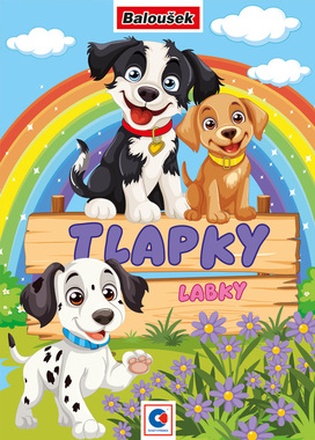 Papírenské zboží - Omalovánka - A5 - Tlapky