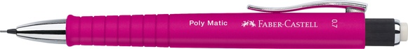 Papírenské zboží - Ołówek automatyczny Poly Matic, różowy Faber-Castell 1333280
