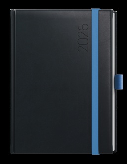 Papírenské zboží - Denní diář - David - Reno - A5 - černá