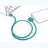 Papírenské zboží - Kabel USB (2.0), USB A M-USB C / Lightning / Micro-USB, 1,5m, 3w1, zielony, Powercube, pl