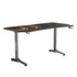 Papírenské zboží - ULTRADESK Biurko dla gracza FRAG XXL GOLD, 160 x 75 cm, 75 cm, uchwyty na słuchawki i napoje, z podkładką XXL na cały pulpit