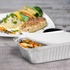Papírenské zboží - Pojemnik (ALU) prostokątny 186 x 137 x 49 mm 660ml do makaronu [100 szt]