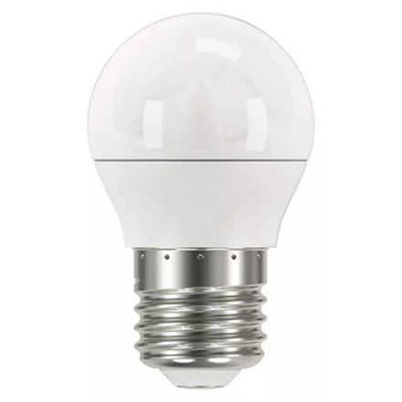 Papírenské zboží - LED žárovka EMOS Lighting E27, 230V, 5W, 470lm, 2700k, teplá bílá, 30000h, Mini Globe 74x