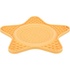 Papírenské zboží - Lick'n'Snack HVĚZDA - mata do powolnego karmienia, 23,5 cm, silikon, żółta