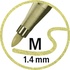 Papírenské zboží - Metaliczny marker STABILO Pen 68 metaliczny - zestaw 6 sztuk w puszce