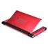 Papírenské zboží - Podstawka pod laptopa, z możliwością obrotu 360°, różowa, aluminiowo-plastikowa, nośność 10 kg