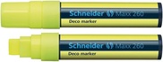 Papírenské zboží - Marker kredowy Maxx 260, żółty, 2-15mm, SCHNEIDER