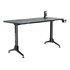 Papírenské zboží - ULTRADESK Biurko dla gracza GRAND BLUE, 160x75 cm, 70-80 cm, 3 st. regulacji wysokości, XXL podkładka pod mysz, uchwyt na słuchawk