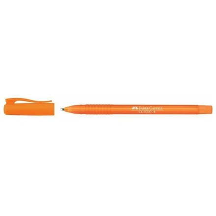 Papírenské zboží - Kuličkové pero CX Color 1.0mm, oranžová Faber Castell 247015
