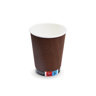 Papírenské zboží - Papírový kelímek PREMIUM 420 ml, L (průměr 90 mm) [25 ks]