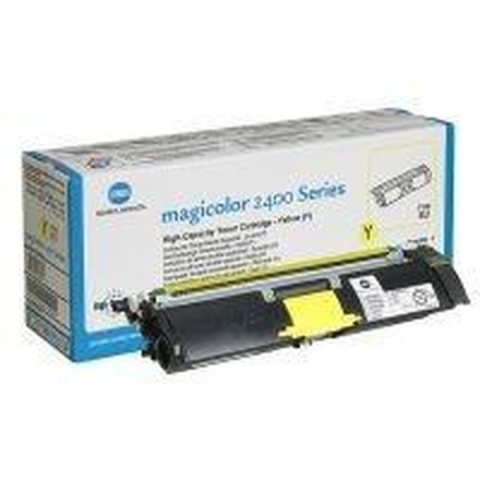 Papírenské zboží - Toner pro " Magicolor 2400w, 2480MF" tiskárny, KONICA-MINOLTA Žlutá, 4,5 tis.stran