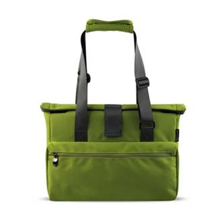 Papírenské zboží - Kabelka na notebook 15,6&quot;, MOVE LIFESTYLE BAG, zelená z polyesteru
