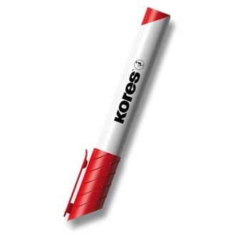 Papírenské zboží - Popisovač Kores K-Marker Whiteboard červený