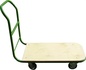 Papírenské zboží - Wózek transportowy ręczny, 200 kg, zielono-szary