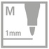 Papírenské zboží - Marker fibrowy premium - STABILO Pen 68 - 20 szt. w puszce