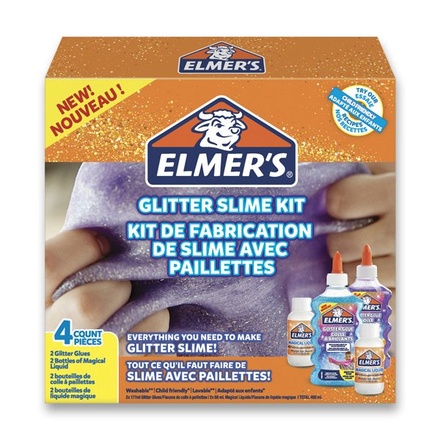 Papírenské zboží - Sada ELMER´S k výrobě Glitter slizu