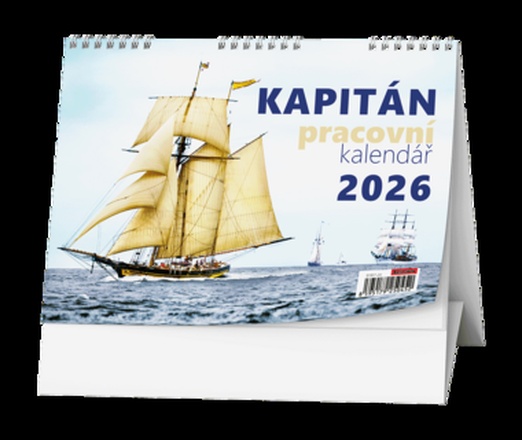 Papírenské zboží - Stolní kalendář - Kapitán