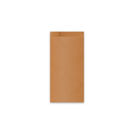 Papírenské zboží - Papírový sáček (FSC Mix) s bočním skladem hnědý 10+5 x 22 cm `0,5kg` [100 ks]