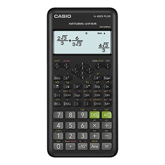 Papírenské zboží - Casio Kalkulačka FX 82ES PLUS E2, černá, školní