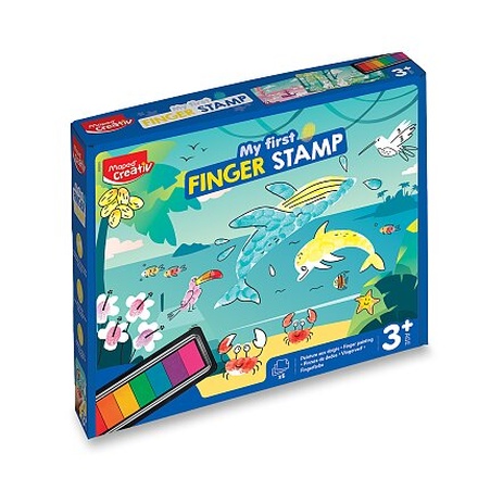 Papírenské zboží - Sada Maped Creativ Early Age My First - Prstová razítka