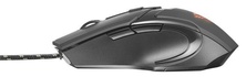 Papírenské zboží - Mysz gamingowa "GXT101", czarna, przewodowa, optyczna, USB, TRUST