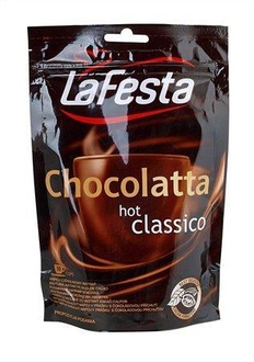 Papírenské zboží - Čokoláda, instantní, 150 g, LA FESTA