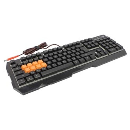 Papírenské zboží - A4Tech BLOODY B188, Klávesnice CZ, herní, podsvícená typ drátová (USB), černá