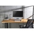 Papírenské zboží - Podstawa pod monitor, nowoczesny minimalistyczny design, srebrny, aluminium, 10 kg nośność, Powerton, ergo, apple styl