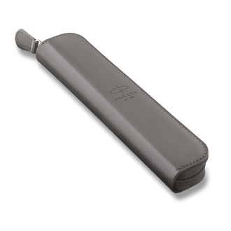 Papírenské zboží - Parker PU pouzdro šedé, zip