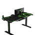 Papírenské zboží - ULTRADESK Biurko dla gracza FORCE - zielone, 166x70 cm, 76.5 cm, z podkładką pod mysz XXL, uchwyt na napoje i słuchawki