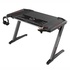 Papírenské zboží - ULTRADESK Biurko dla gracza ROCKET BLACK, 128x68 cm, 78 cm, z XL podkładką pod mysz, uchwyt na słuchawki i napój