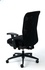 Papírenské zboží - Krzesło biurowe „Jumpy”, tekstylne, czarne, czarna podstawa, MaYAH