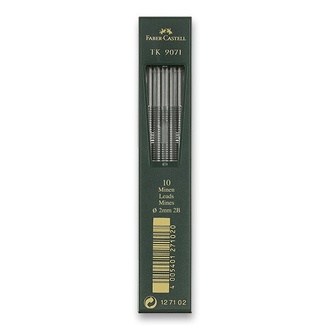 Papírenské zboží - Grafitové tuhy Faber-Castell TK 9071 2 mm, tvrdost 2B