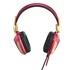 Papírenské zboží - E-blue IRON MAN EHS908, Gaming Headset, słuchawki z mikrofonem, regulacja głośności, czerwona, 2x 3.5 mm jack + USB