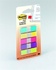 Papírenské zboží - Paski do znakowania, 5x20 arkuszy, 12x43 mm, 3M POSTIT, mieszane kolory