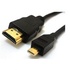 Papírenské zboží - Kabel HDMI M- HDMI (micro) M, High Speed, 2m, pozłacane złącza, czarny