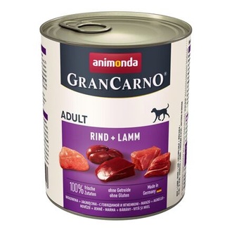 Papírenské zboží - GRANCARNO Adult - hovězí, jehněčí 800g 