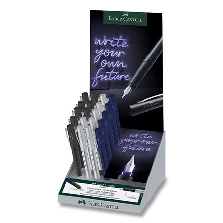 Papírenské zboží - Faber-Castell Grip 2011 plnicí pero 20ks