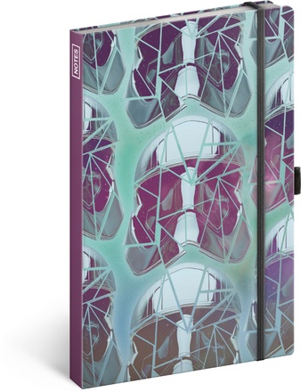 Papírenské zboží - Notes Star Wars linkovaný, 13 × 21 cm