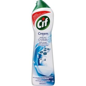 Papírenské zboží - Cif Cream bílý tekutý písek 500 ml