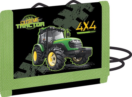 Papírenské zboží - Dětská textilní peněženka traktor