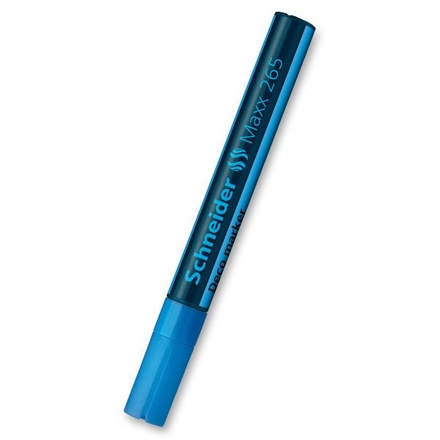 Papírenské zboží - Popisovač Schneider Maxx 265 modrý
