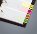 Papírenské zboží - Paski do etykietowania, 5x40 arkuszy, 20x50 mm, SIGEL, Uśmiech, mieszane kolory