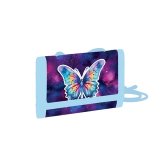 Papírenské zboží - Dětská textilní peněženka Motýl