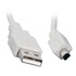 Papírenské zboží - USB kabel (2.0), USB A M - 4-pin M, 1.8m, czarny, Logo, blistr, MITSUMI