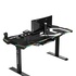 Papírenské zboží - ULTRADESK Biurko dla gracza FORCE - białe, 166x70 cm, 76.5 cm, z podkładką pod mysz XXL, uchwyt na napoje i słuchawki
