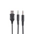 Papírenské zboží - Marvo HG8958, słuchawki z mikrofonem, regulacja głośności, czarna, do gry, 3.5 mm jack + rozdvojka + USB